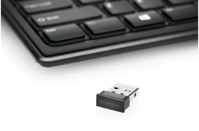 Advance Fit Slim Wireless Keyboard Black Qwerty US/Int'l