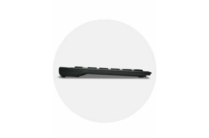 Advance Fit Slim Wireless Keyboard Black Qwerty US/Int'l