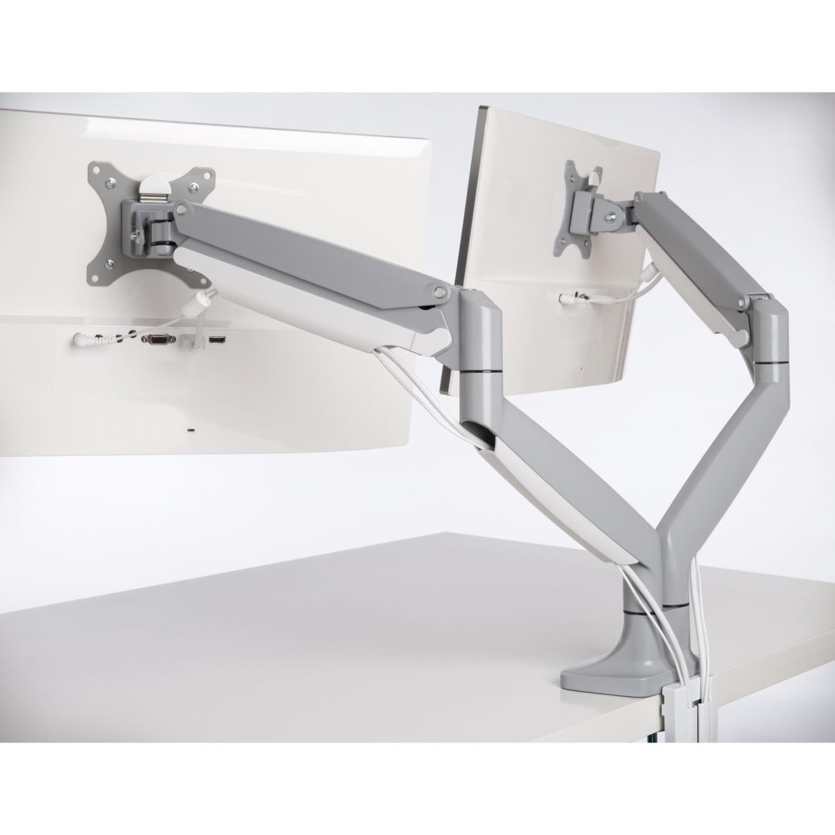Smartfit Height Adjustable Dual Monitor Arm