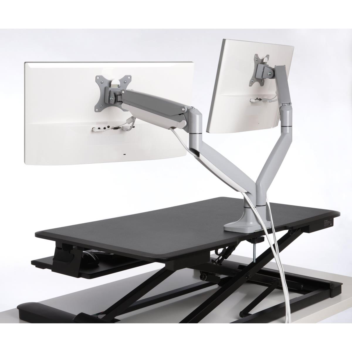 Smartfit Height Adjustable Dual Monitor Arm