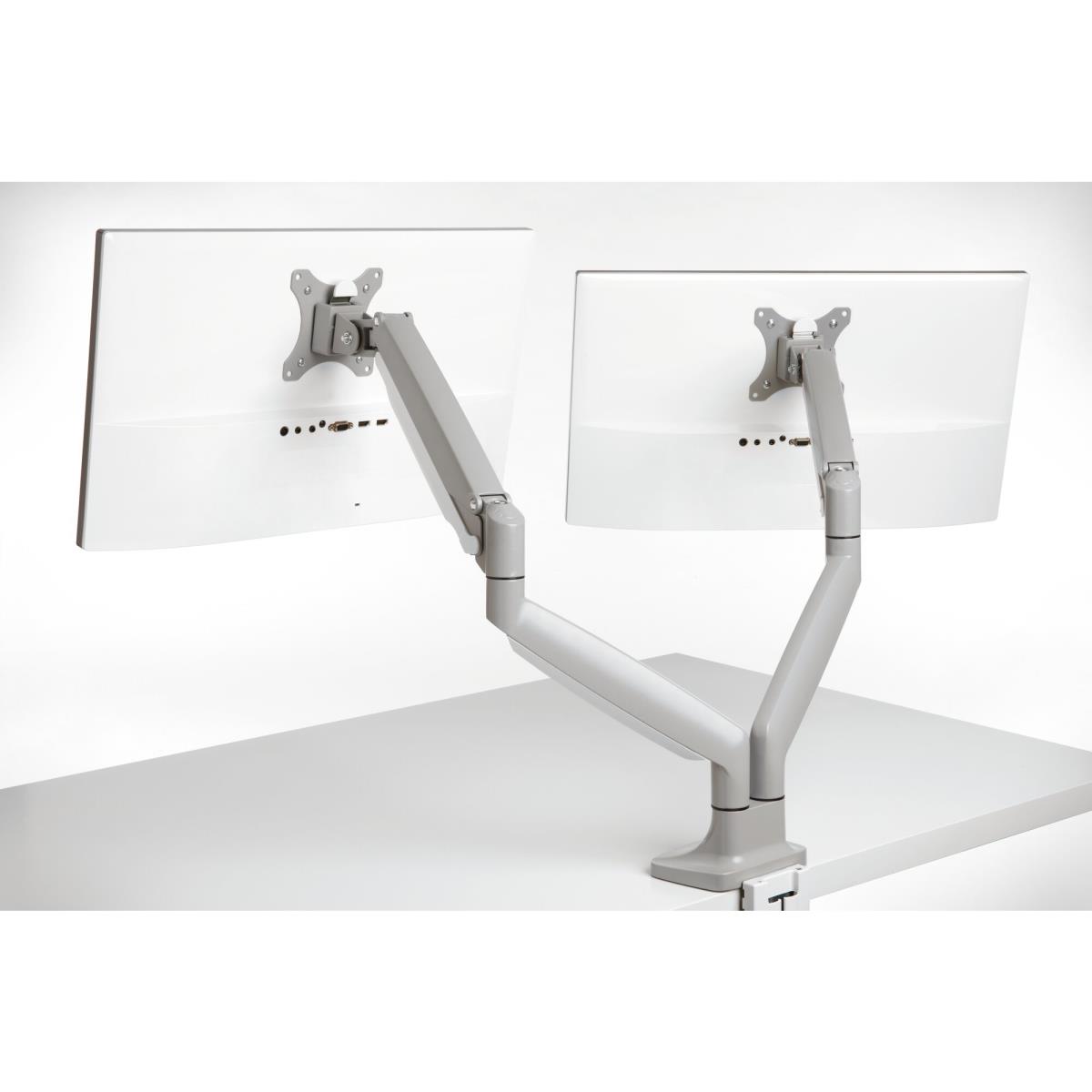 Smartfit Height Adjustable Dual Monitor Arm