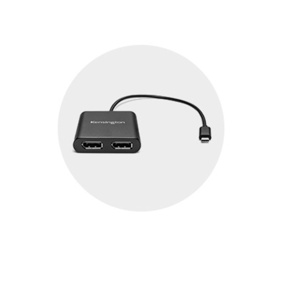 USB-C to Dual DisplayPort 1.2 Video Adapter