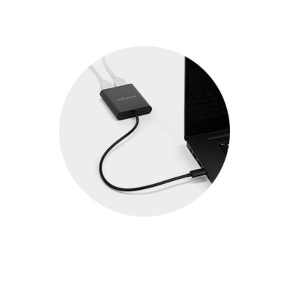USB-C to Dual DisplayPort 1.2 Video Adapter
