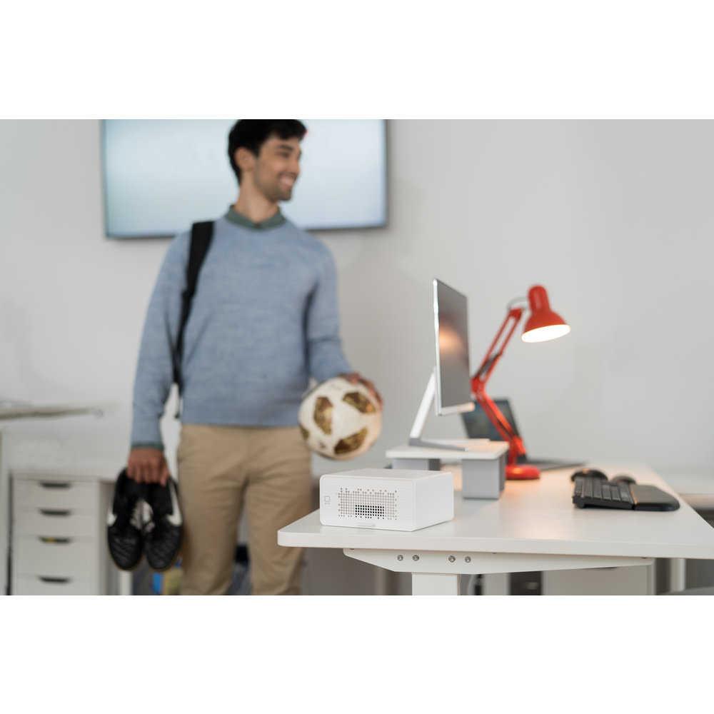 FreshView Wellness Monitor Stand with Air Purifier