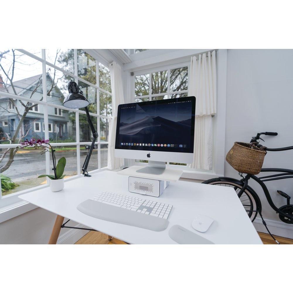 FreshView Wellness Monitor Stand with Air Purifier