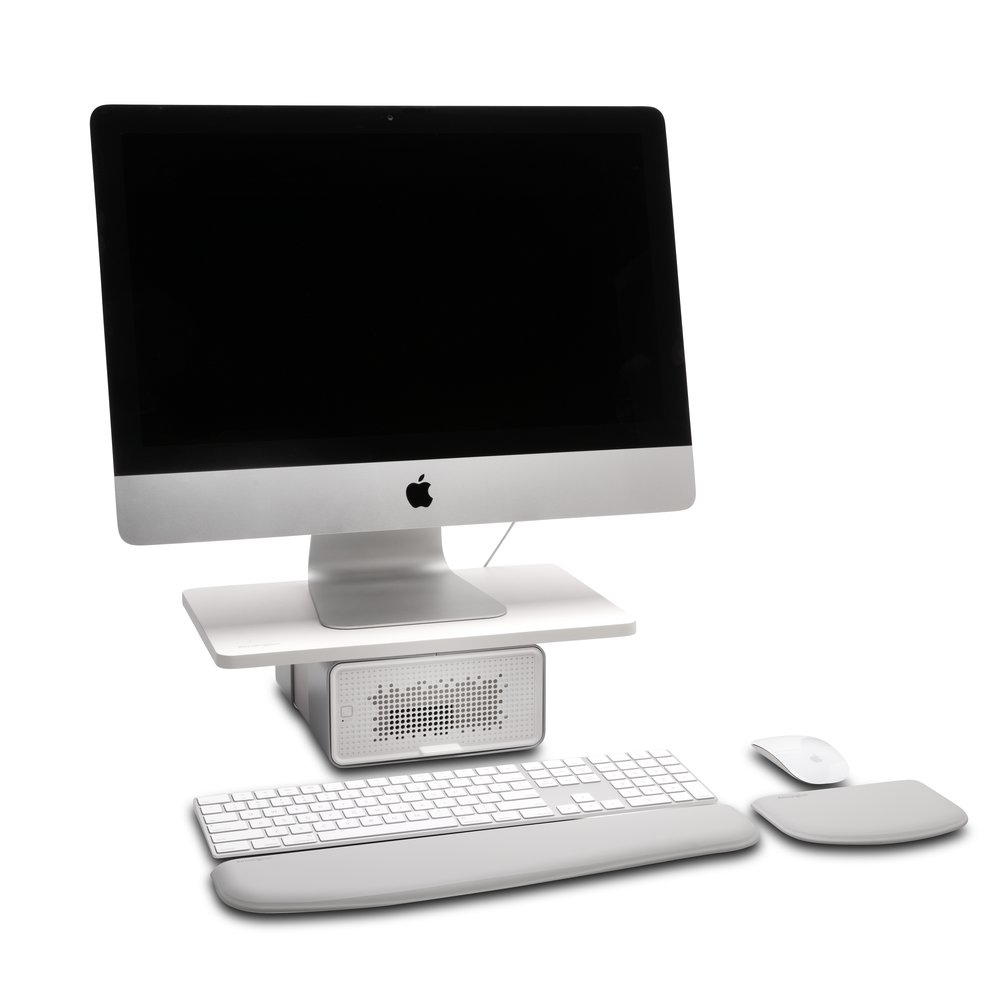 FreshView Wellness Monitor Stand with Air Purifier