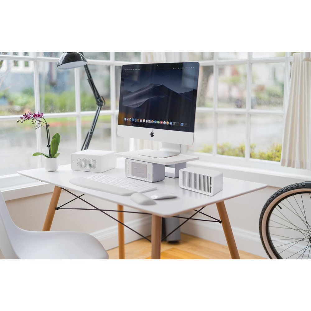 FreshView Wellness Monitor Stand with Air Purifier