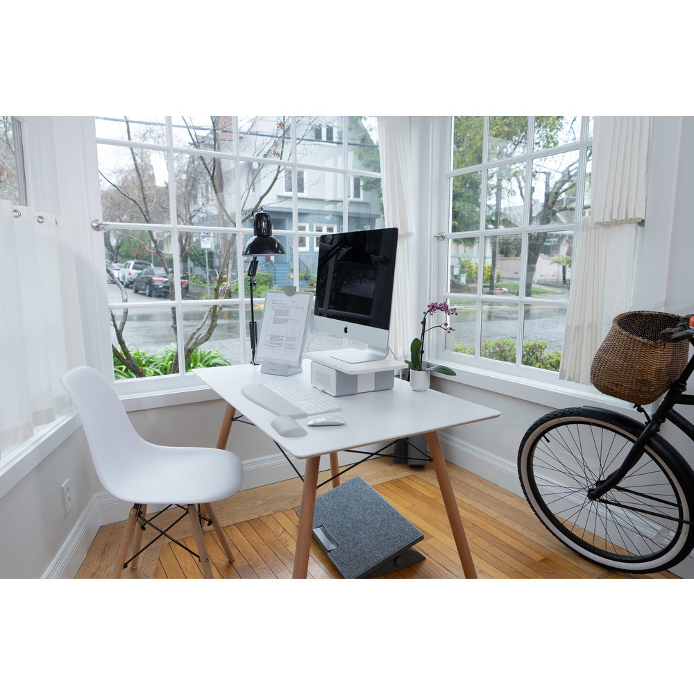 FreshView Wellness Monitor Stand with Air Purifier