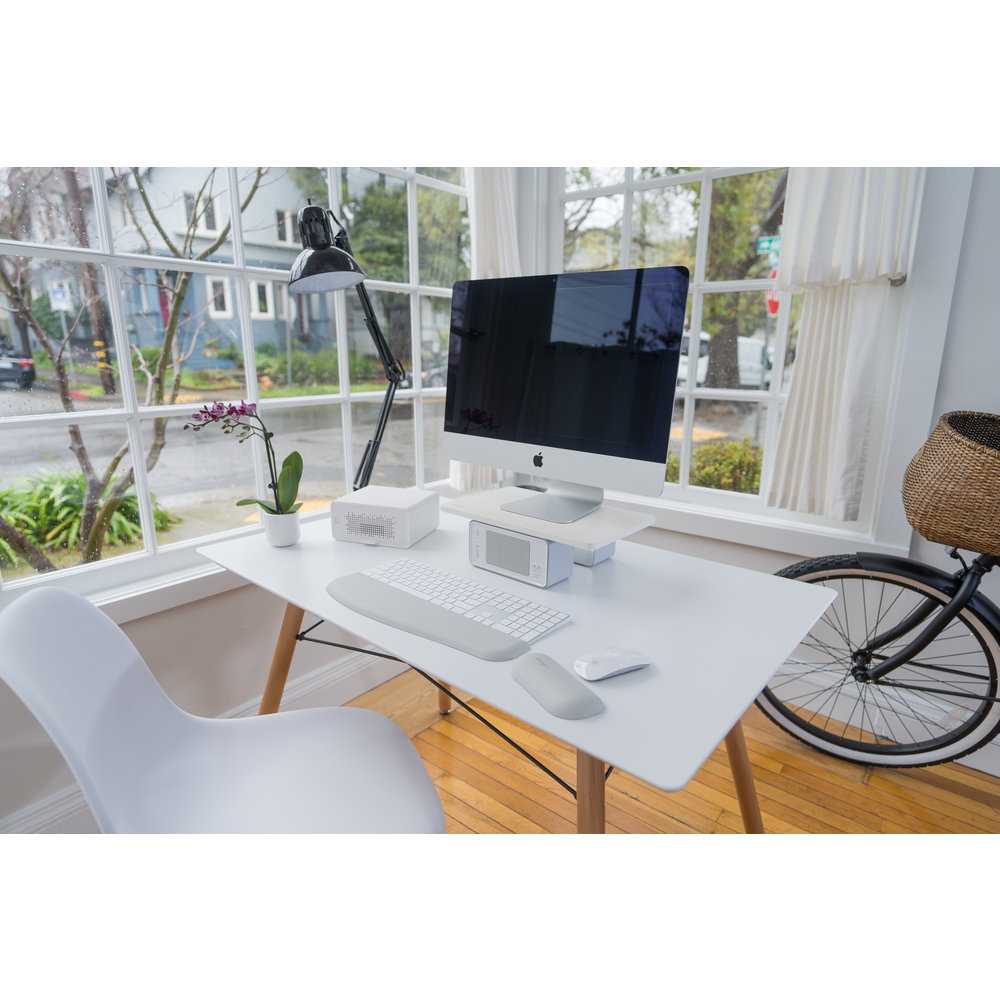FreshView Wellness Monitor Stand with Air Purifier