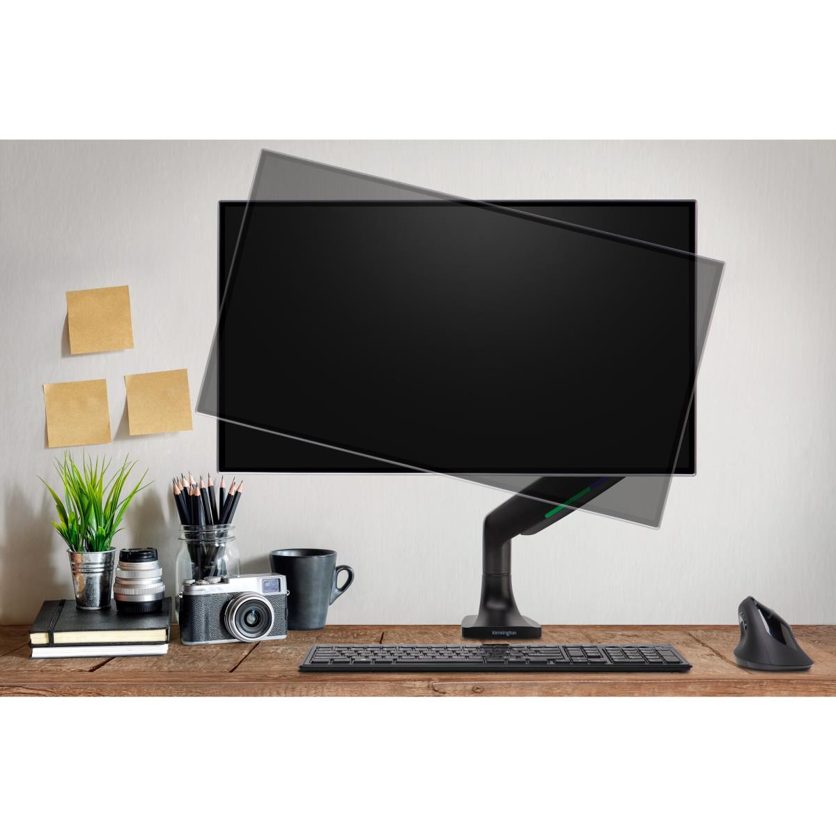 Smartfit One-touch Height Adjustable Single Monitor Arm