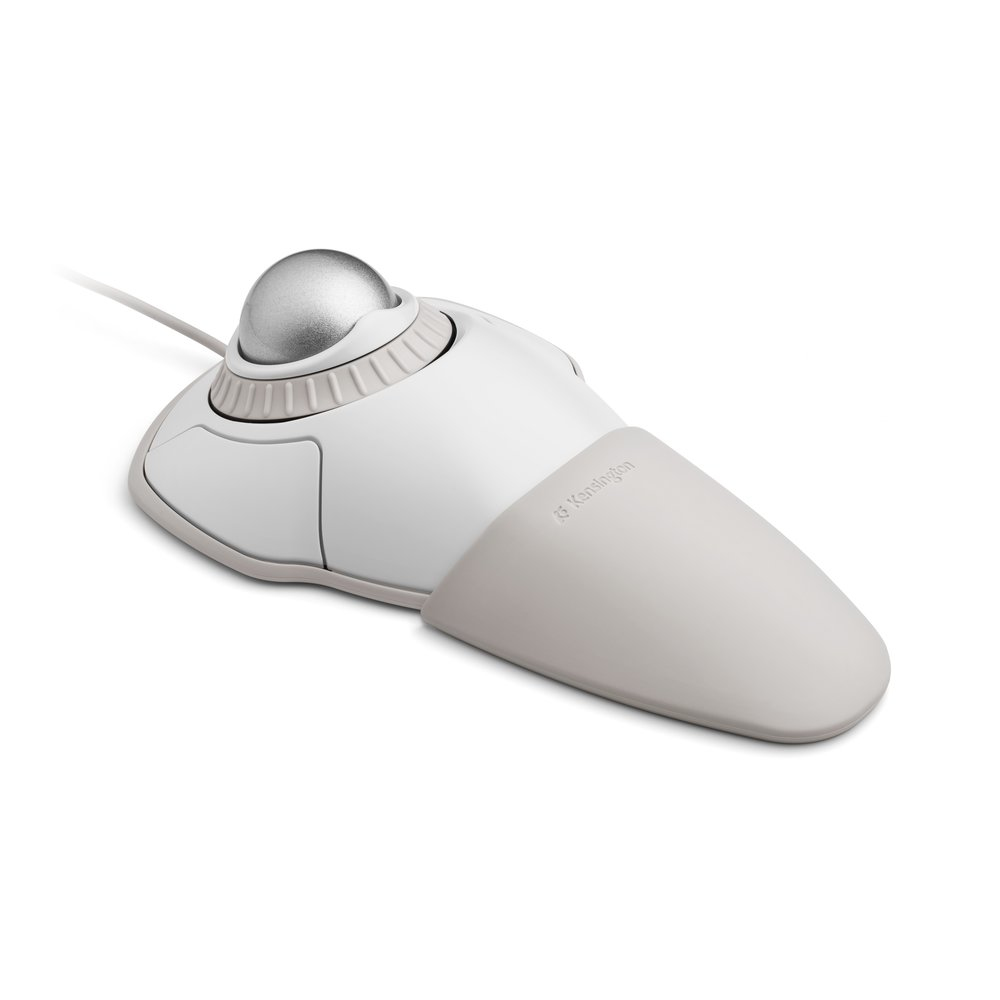 Orbit Trackball with Scroll Ring White