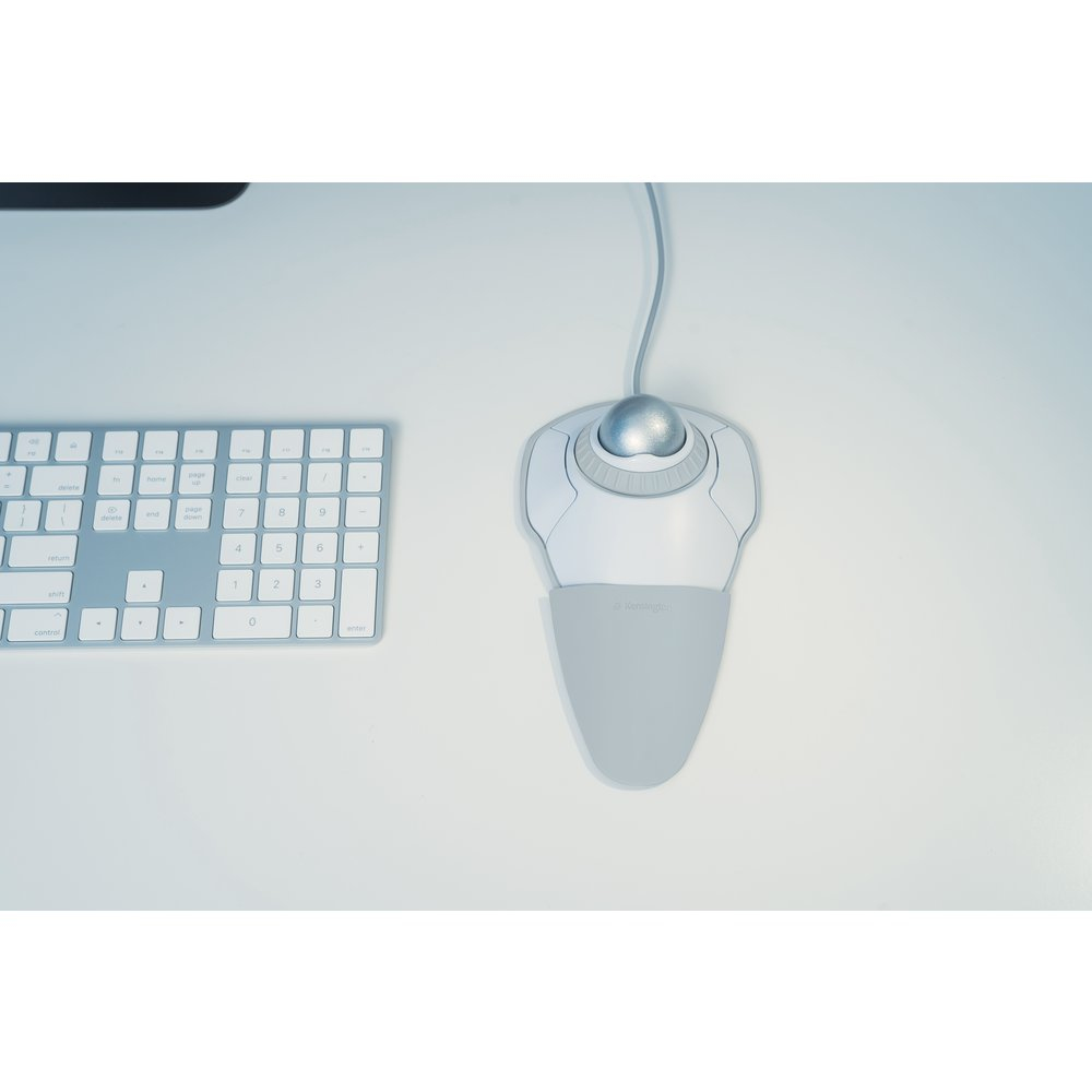 Orbit Trackball with Scroll Ring White