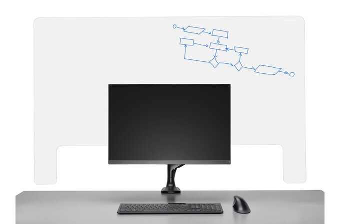 KGuard Monitor Mounted Desk Screen