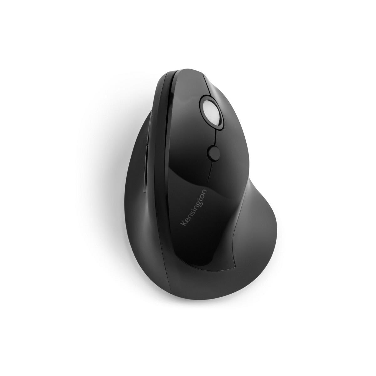Pro Fit Ergo Vertical Wireless Mouse - Black