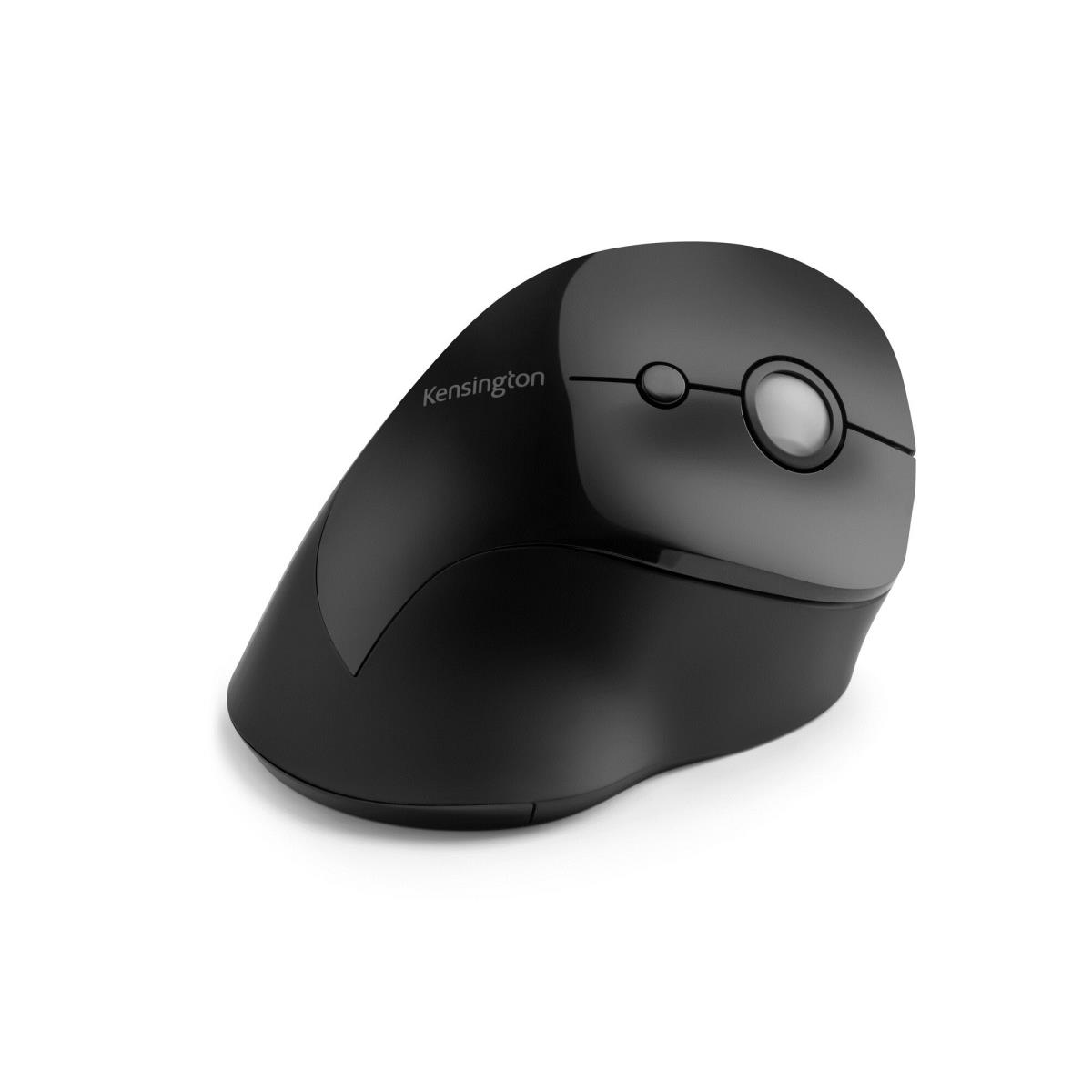Pro Fit Ergo Vertical Wireless Mouse - Black
