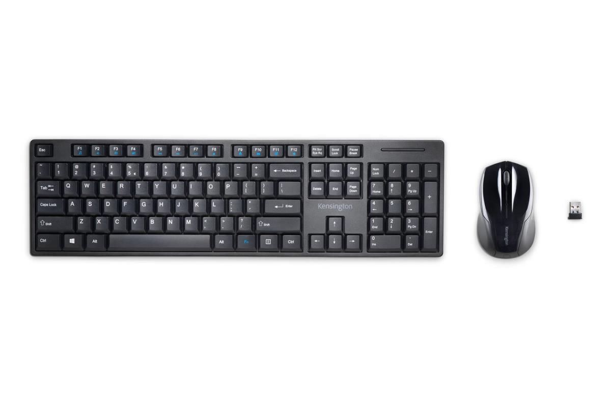 Pro Fit Wireless Desktop Set - Black Qwertzu German