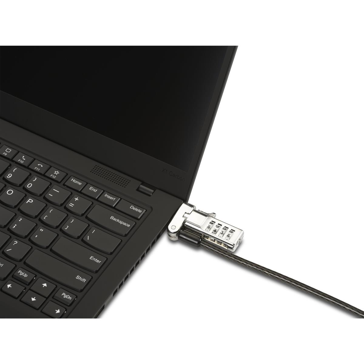 Universal 3-in-1 Combination Serialized Laptop Lock 25-Pack