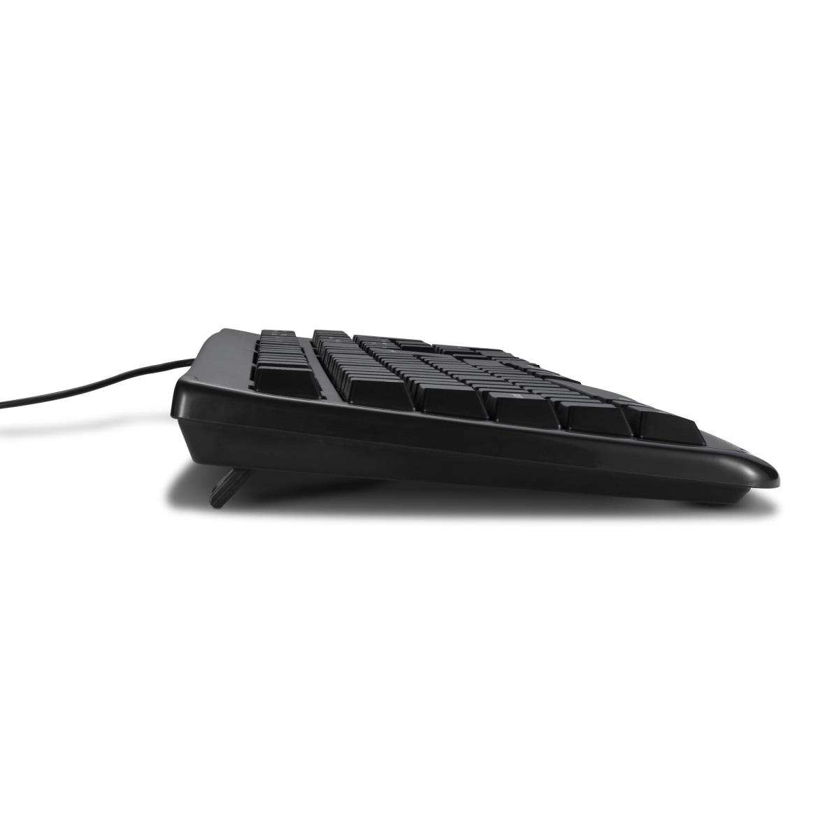 Pro Fit USB Washable Keyboard Wired - Black Azerty - Belgium