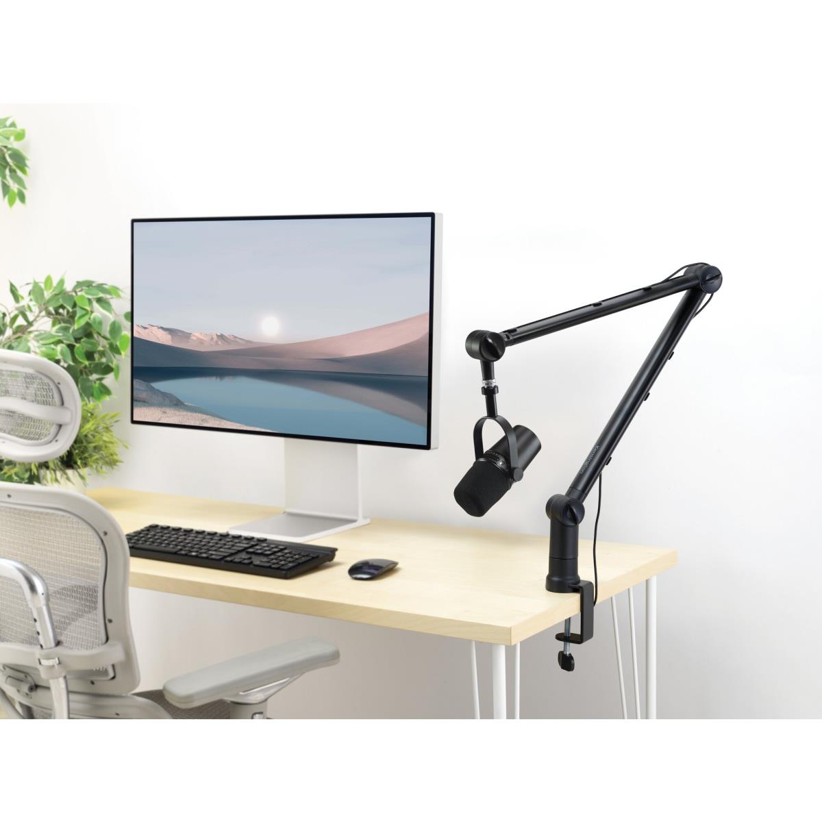 A1020 Boom Arm For Microphones Webcams And Lighting Systems