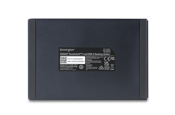 Dockingstation Sd5560t Thunderbolt 3 Dual 4k And 96 W Pd