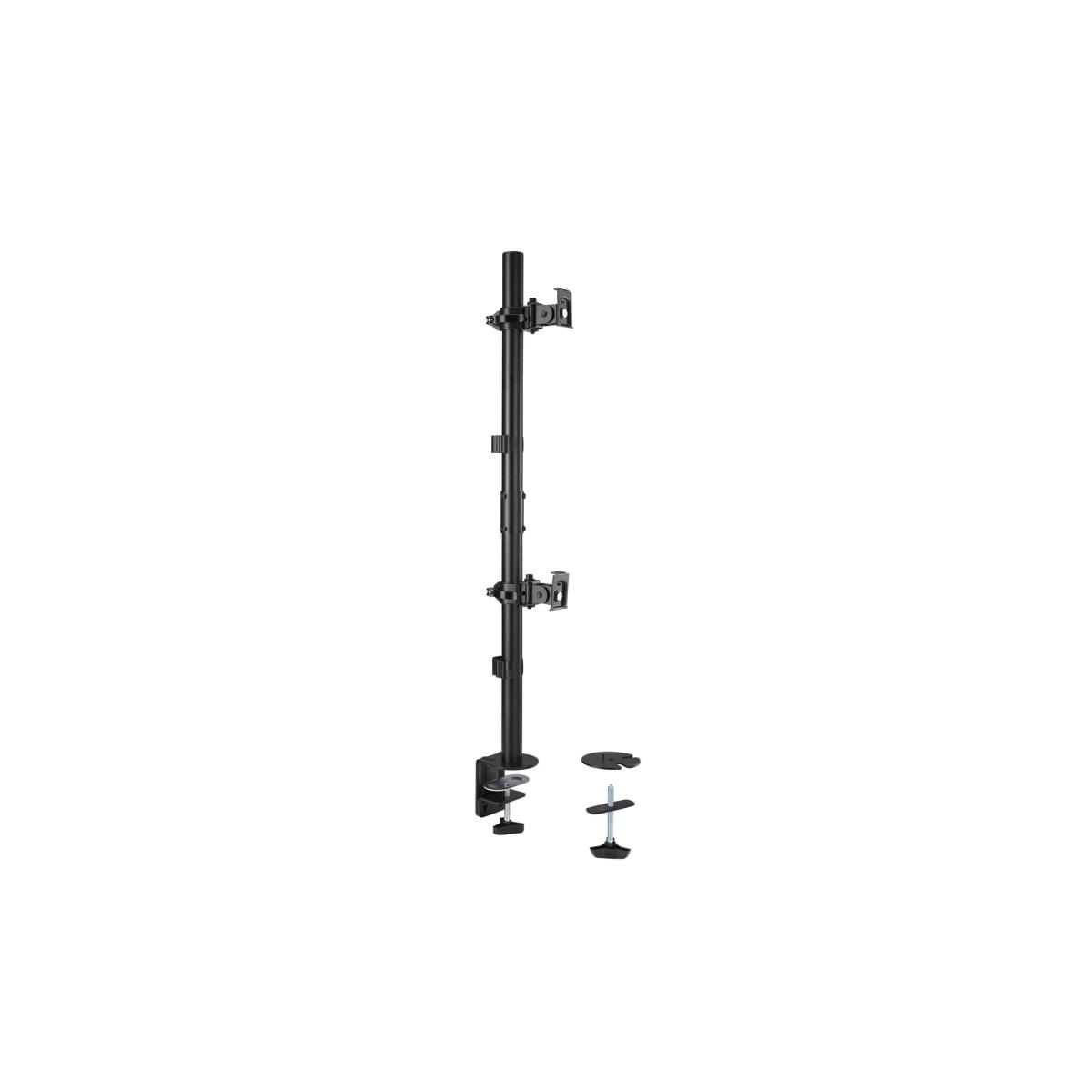 Vertical Stacking Dual Monitor Arm