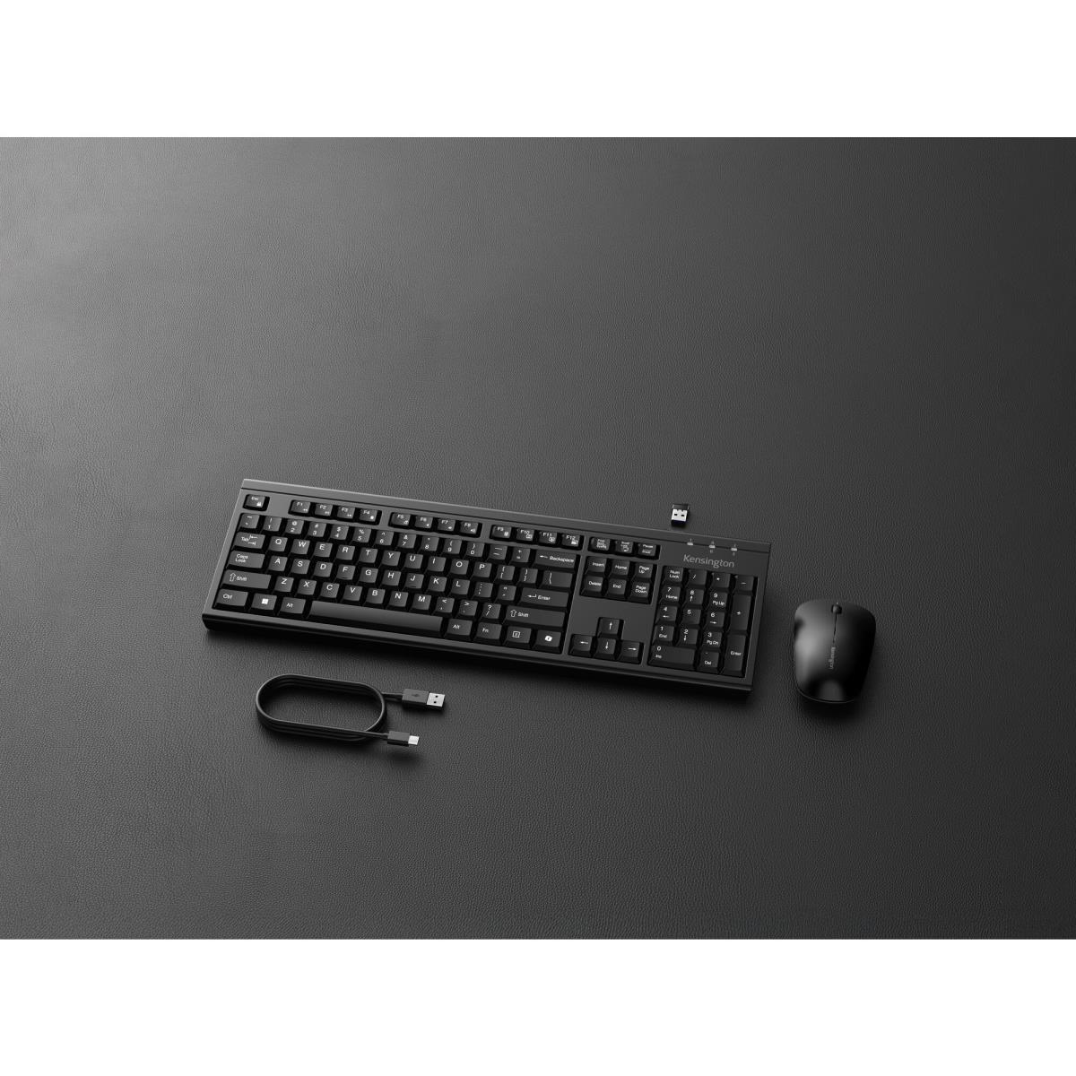 Rechargeable Wireless Keyboard/Mouse - KM270 EQ - Qwerty Spanish