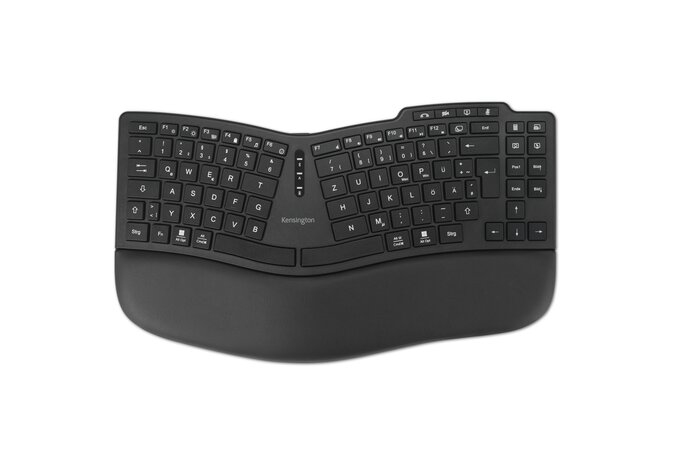 Rechargeable Keyboard - Pro Fit Ergo KB675 EQ TKL - Qwertzu German
