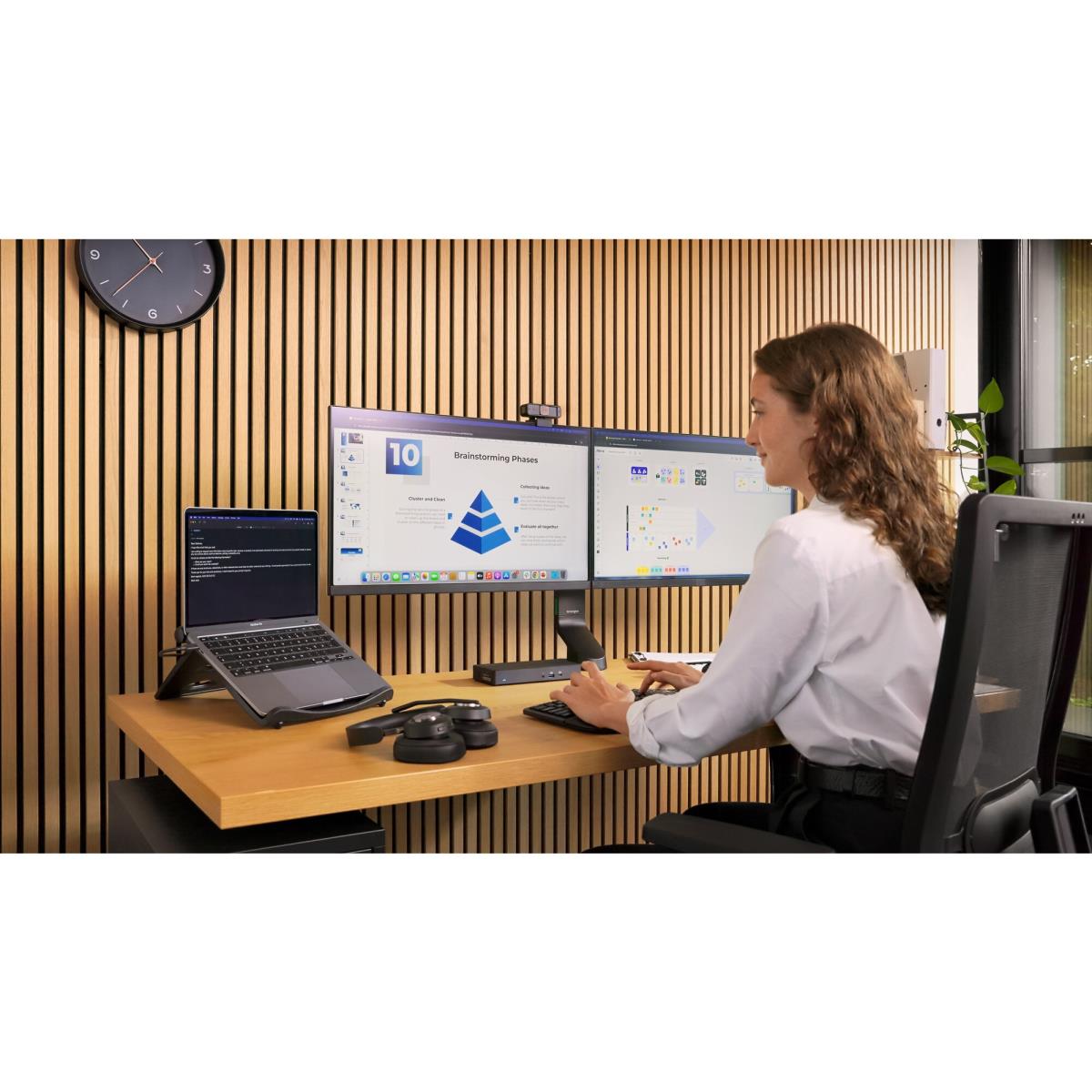 Rechargeable Keyboard - Pro Fit Ergo KB675 EQ TKL - Qwerty Pan Nordic