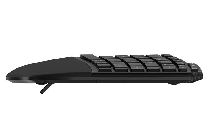 Rechargeable Keyboard - Pro Fit Ergo KB675 EQ TKL - Qwerty Pan Nordic