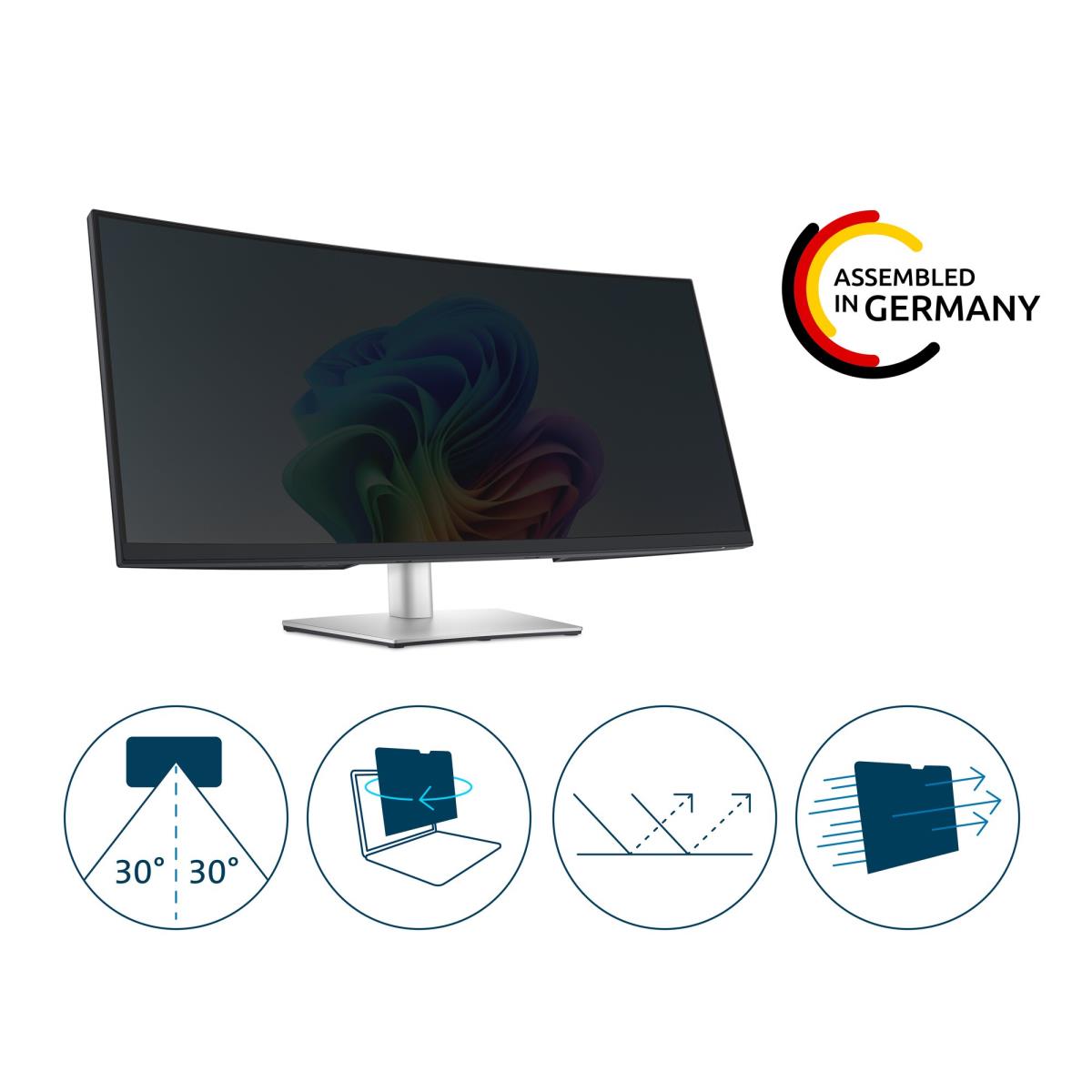 Privacy Screen Filter 2 Way Removable 34in 21:9 Dell-c3422we