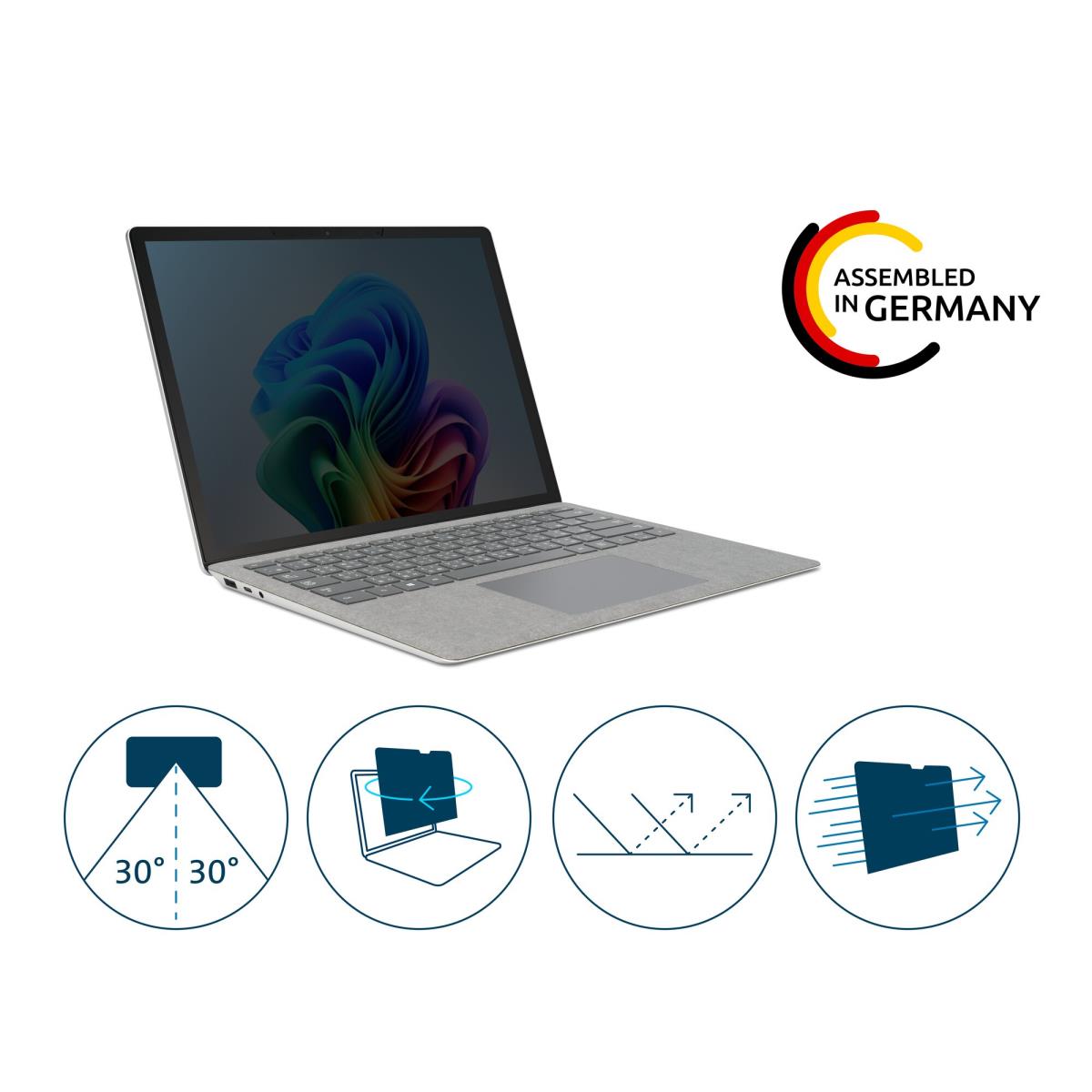 Privacy Screen Filter 2-Way Removable for Surface Laptop 7 - 15IN