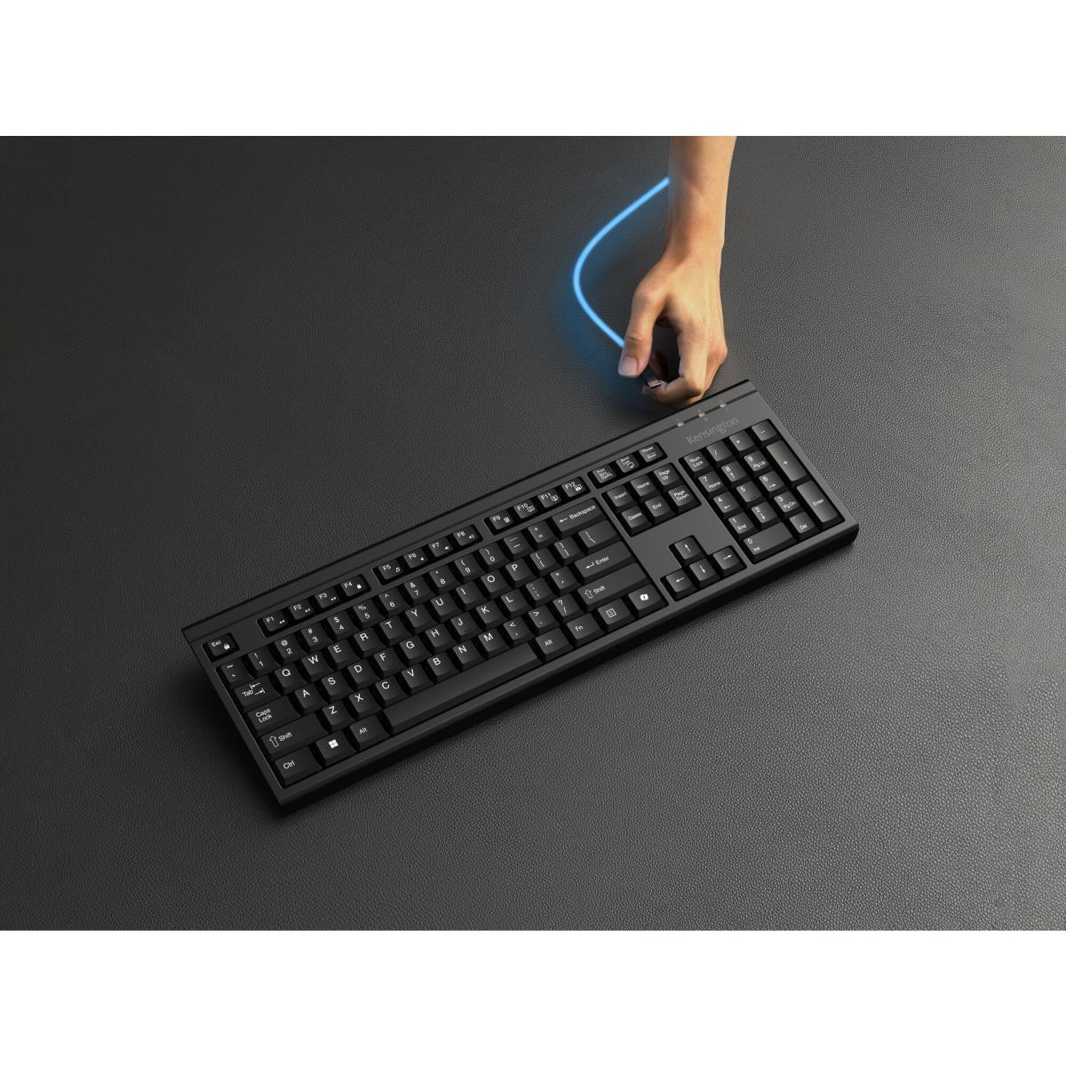 Rechargeable Wireless Keyboard/Mouse Set -KM270 EQ Azerty - Belgium