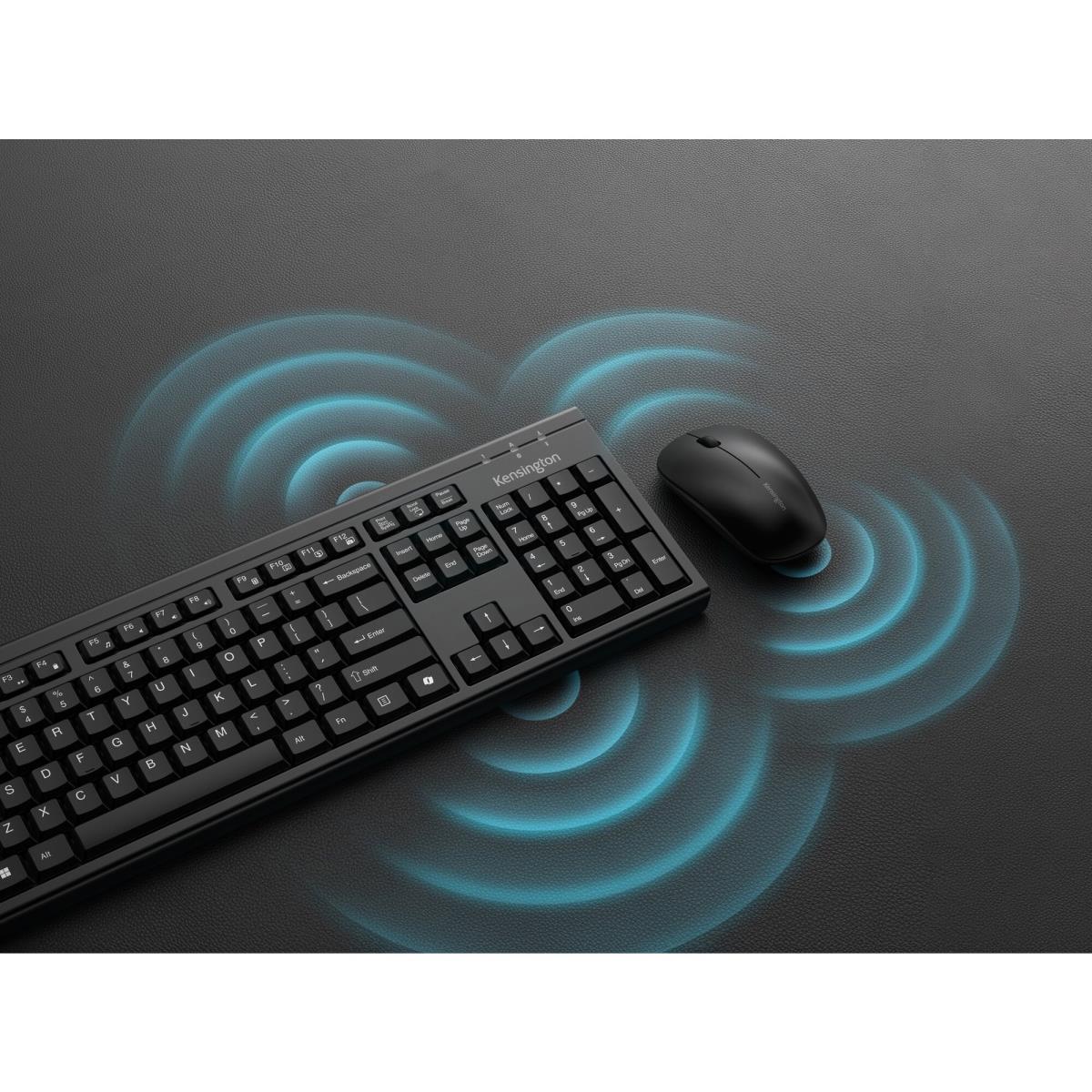 Rechargeable Wireless Keyboard/Mouse Set -KM270 EQ Azerty - Belgium