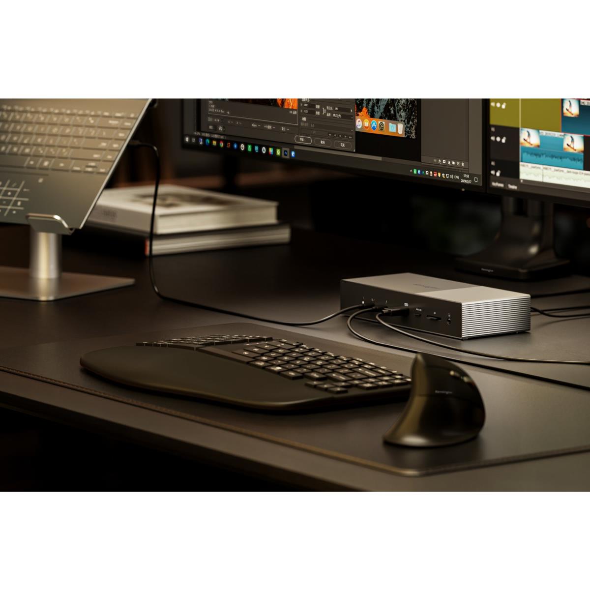 SD5000T5 EQ Thunderbolt 5 Triple 4K Docking Station with 140W PD - Windows/macOS