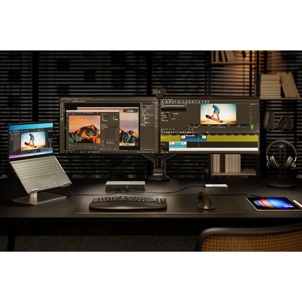 SD5000T5 EQ Thunderbolt 5 Triple 4K Docking Station with 140W PD - Windows/macOS