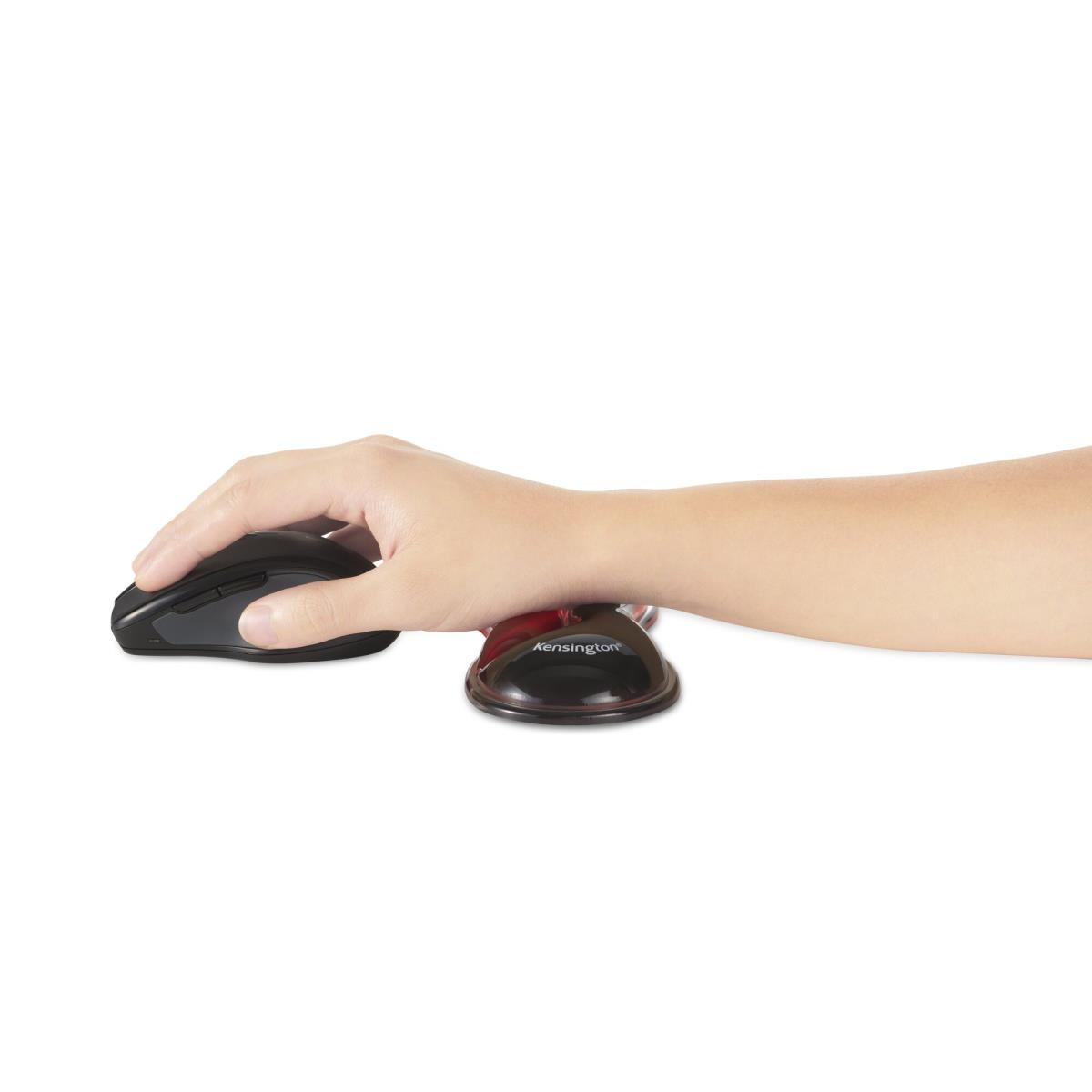 Slim Duo Gel Mouse/Trackball Wrist Rest - Red