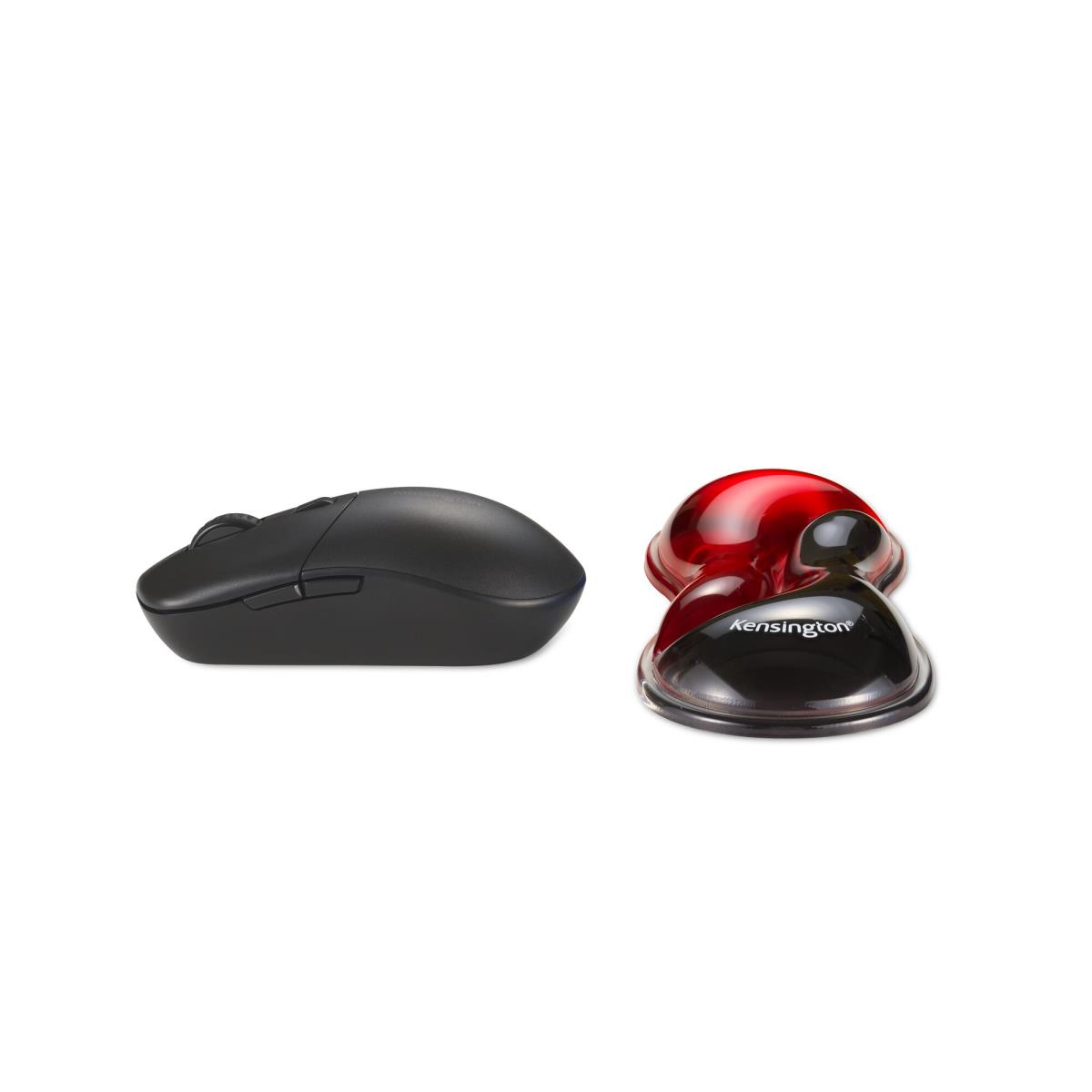 Slim Duo Gel Mouse/Trackball Wrist Rest - Red