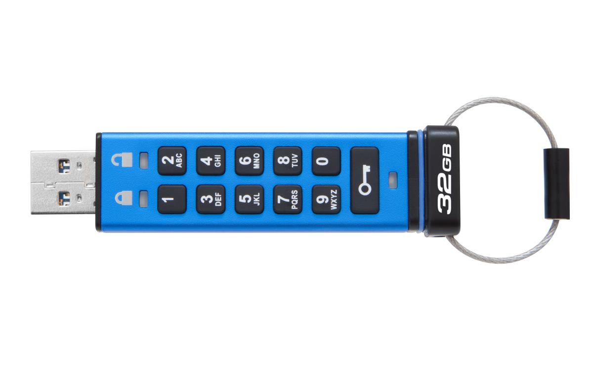 Datatraveler 2000 - 32GB USB Stick - USB 3.0 - Aes 256-bit Hardware-based Data Encryption