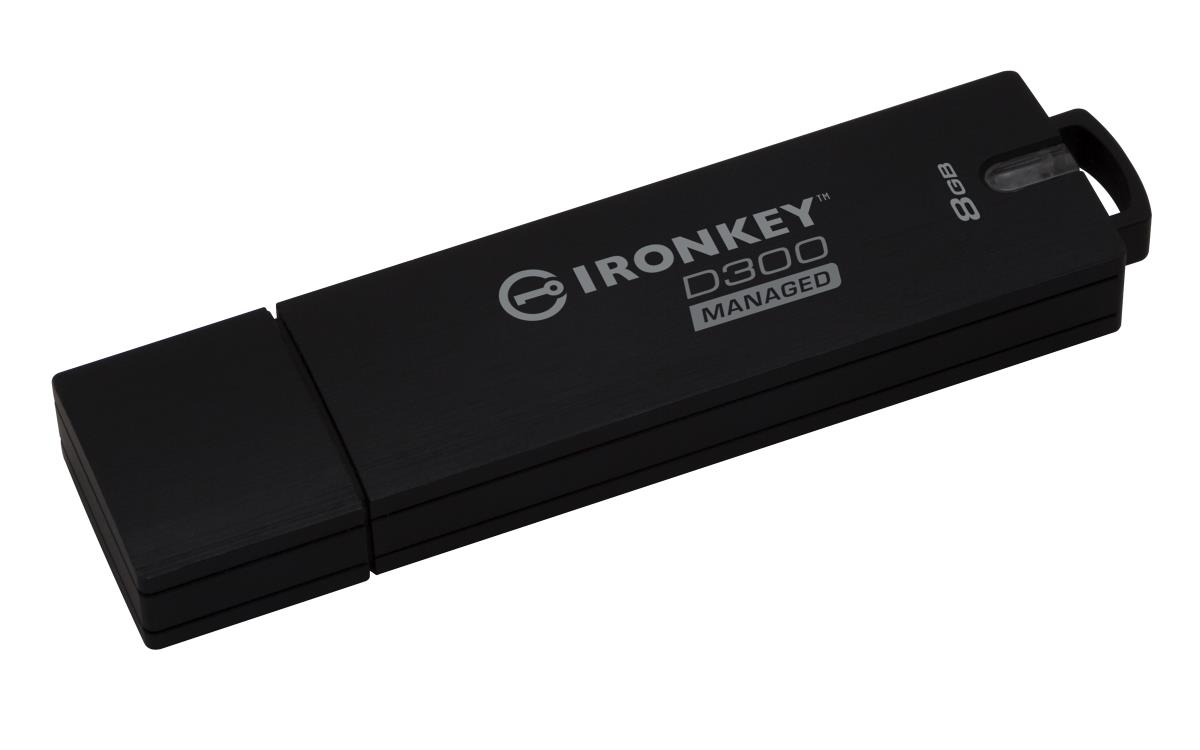 Ironkey D300 - 8GB USB Stick - USB 3.0 - Managed Encrypted FIPS 140-2 Level 3