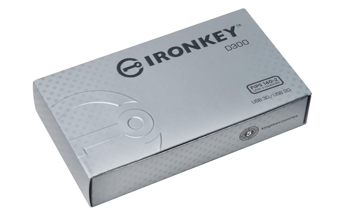 Ironkey D300 - 32GB USB Stick - USB 3.0 - Encrypted FIPS 140-2 Level 3