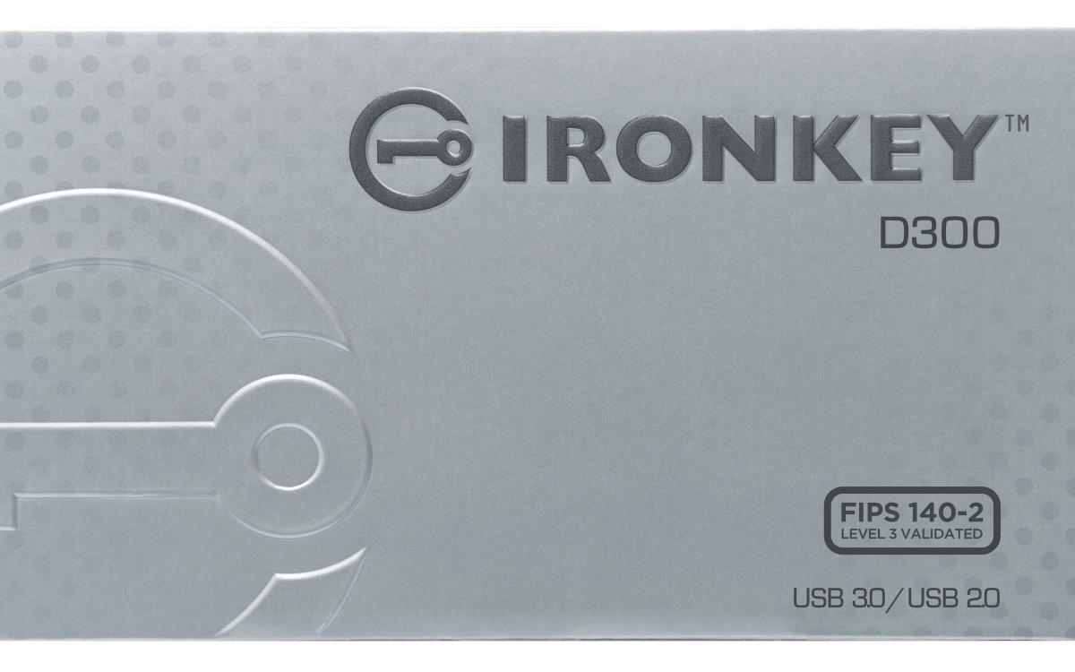 Ironkey D300 - 32GB USB Stick - USB 3.0 - Encrypted FIPS 140-2 Level 3