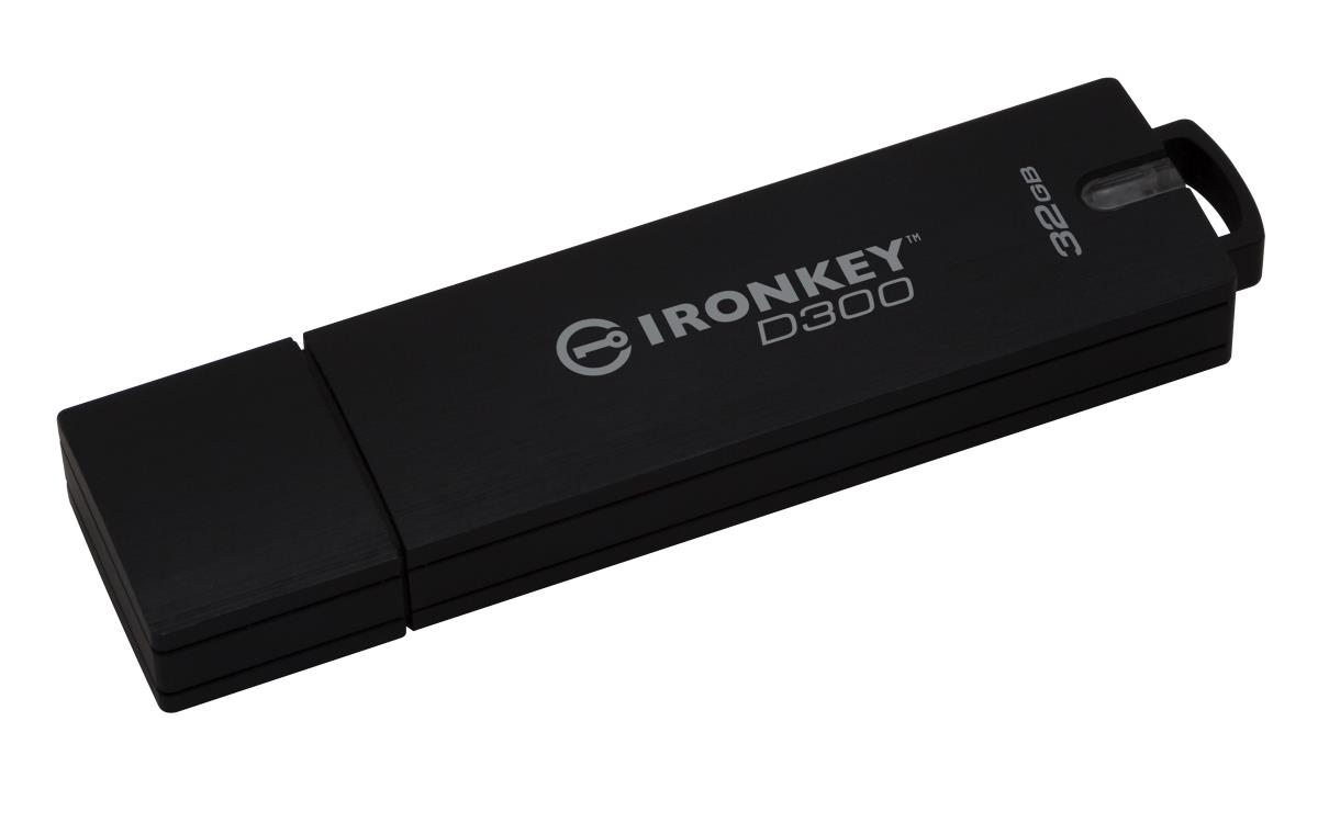 Ironkey D300 - 32GB USB Stick - USB 3.0 - Encrypted FIPS 140-2 Level 3