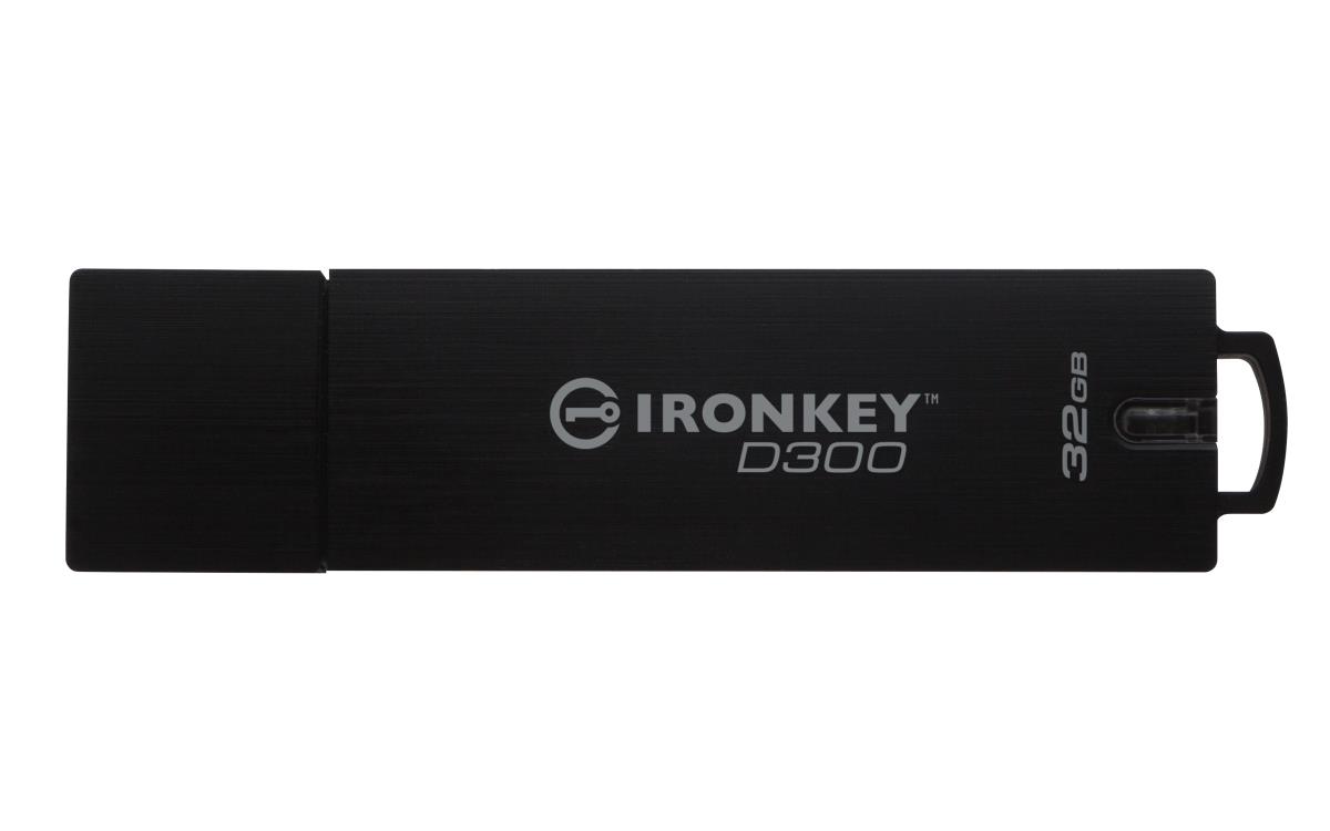 Ironkey D300 - 32GB USB Stick - USB 3.0 - Encrypted FIPS 140-2 Level 3