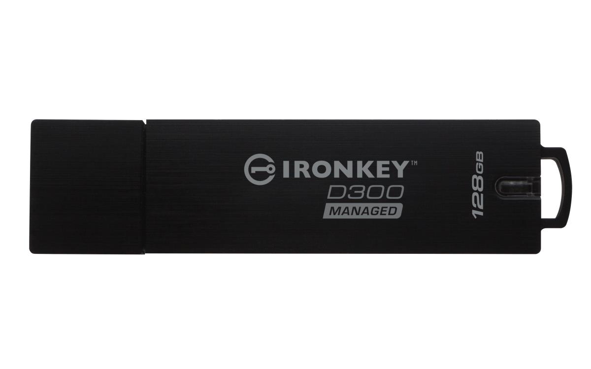 Ironkey D300 - 128GB USB Stick - USB 3.0 - Managed Encrypted FIPS 140-2 Level 3