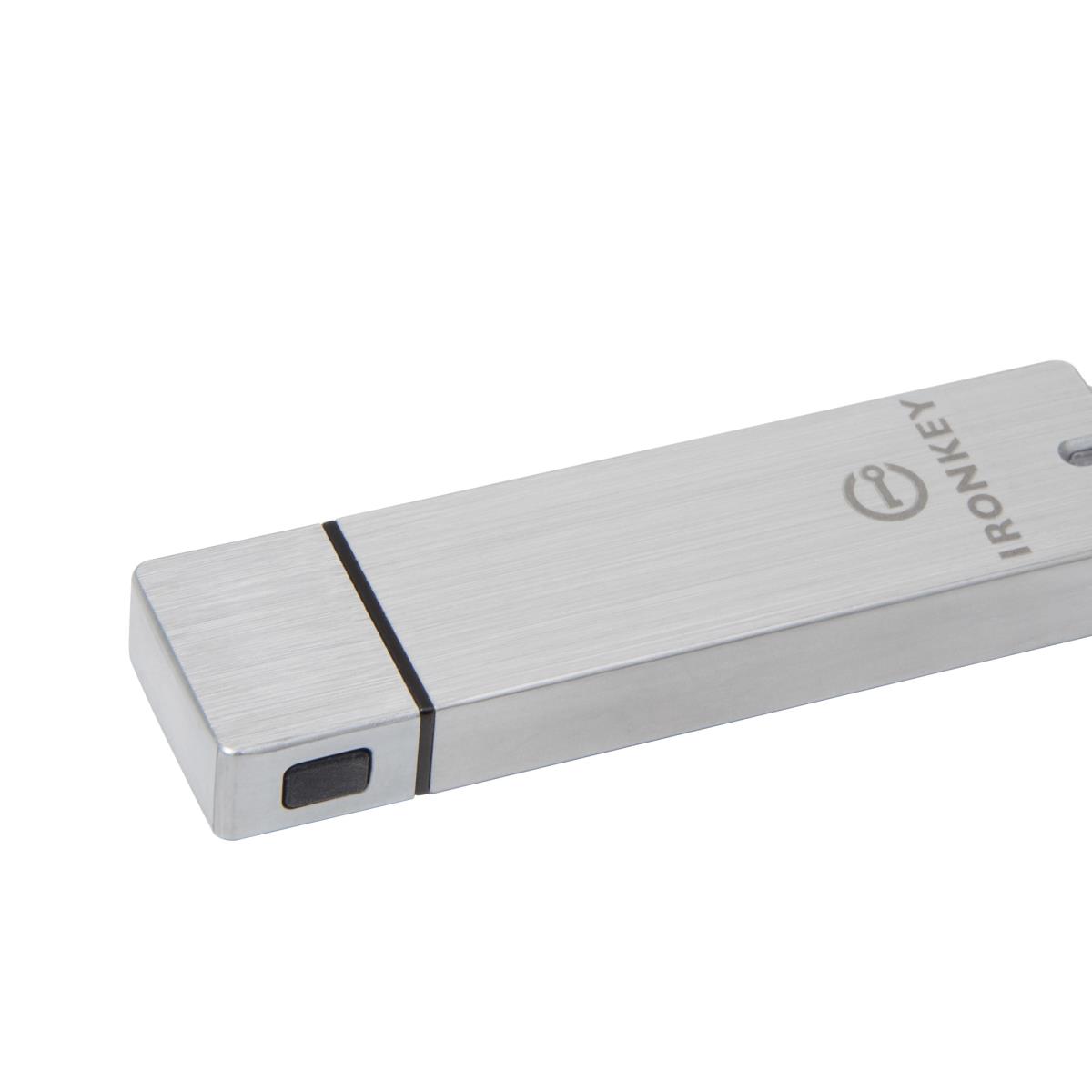 Ironkey S1000 Basic Model - 32GB USB Stick - USB 3.0 - Aes 256-bit Hardware-based Data Encryption