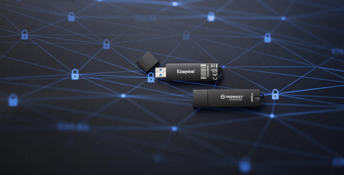 Ironkey D300s - 128GB USB Stick - USB 3.1 - Xts Encrypted FIPS 140-2 Level 3