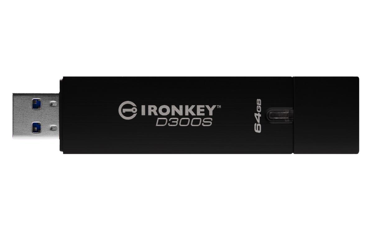 Ironkey D300s - 64GB USB Stick - USB 3.1 - Xts Encrypted FIPS 140-2 Level 3