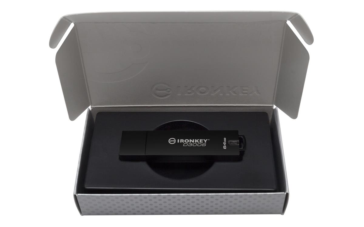 Ironkey D300s - 64GB USB Stick - USB 3.1 - Xts Encrypted FIPS 140-2 Level 3