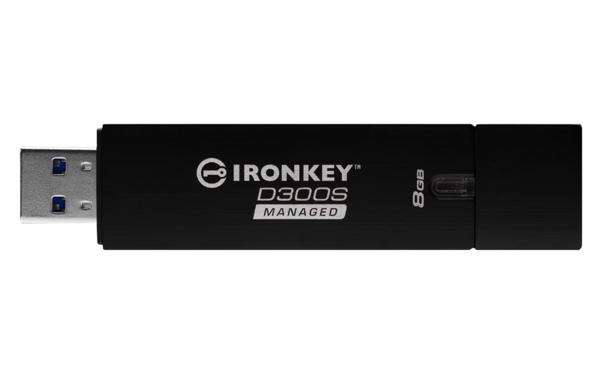 Ironkey D300 - 8GB USB Stick - USB 3.0 - Serialized Managed Encrypted FIPS 140-2 Level 3