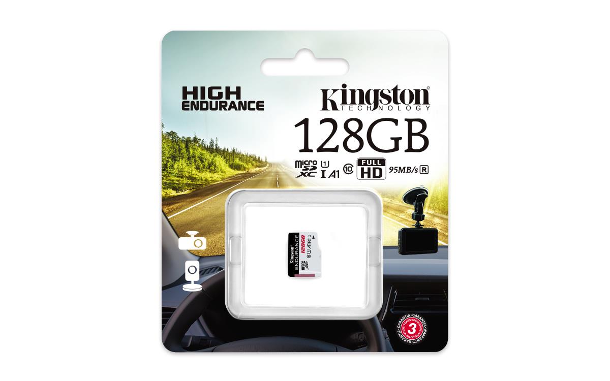 Micro Sdxc Card - High Endurance - 128GB - Cl10 - A1  Uhs-i